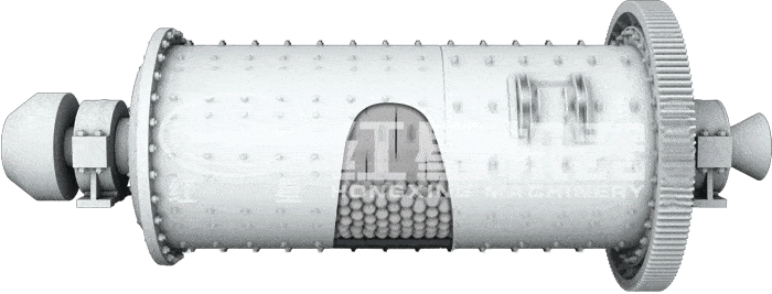 溢流型球磨機原理圖