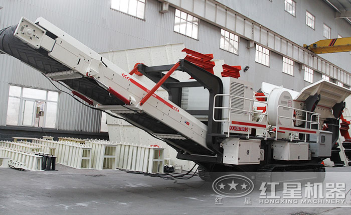 紅星新一代環(huán)保移動砂石破碎機(jī)