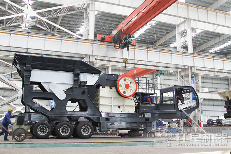 移動(dòng)式碎石機(jī)展示