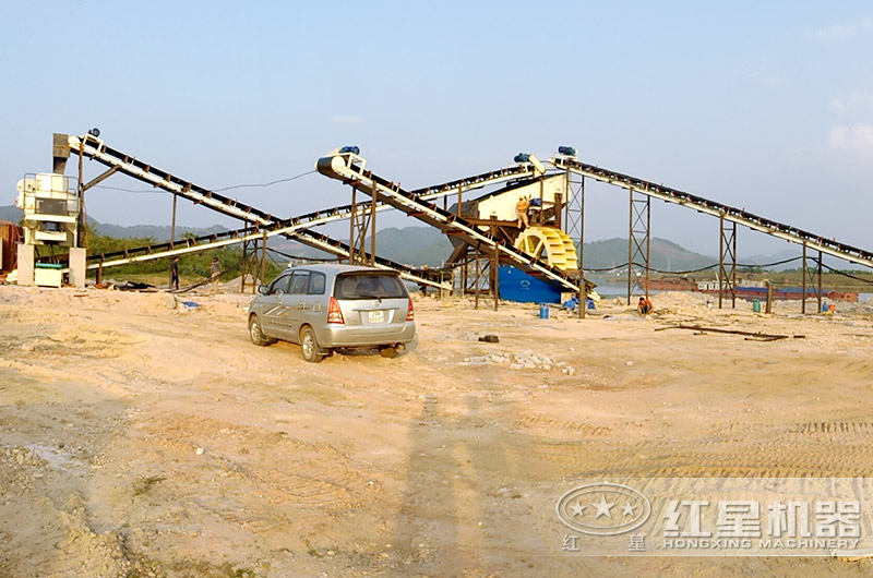 日產6百方河卵石水洗沙生產線 日產6百方河卵石水洗沙生產線