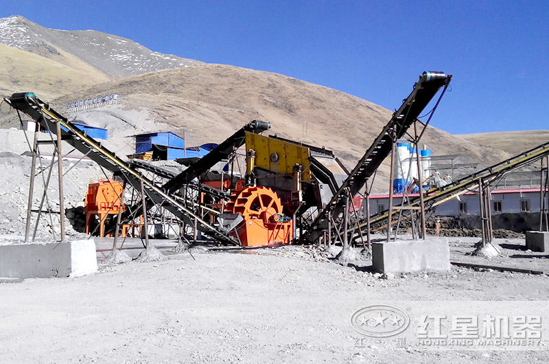 日產6百方石灰石水洗沙生產線 日產6百方石灰石水洗沙生產線