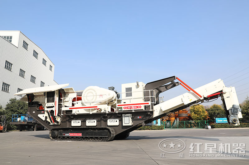 履帶式建筑垃圾破碎機 履帶式建筑垃圾破碎機