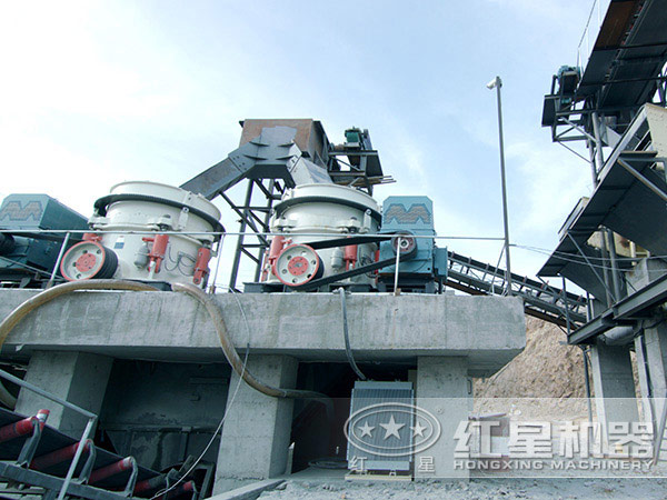 圓錐破碎機現場 圓錐破碎機現場